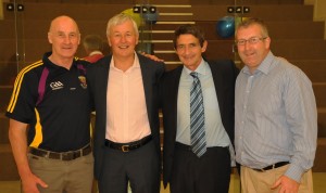 Tony Breen, Wexford, Development Chairman Hugh McGarry, Architect and former top Roscommon handballer PJ Moran and Communications supremo Michael McGee  