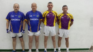 John Corbett and Eddie Corbett, Tipperary MAD runners up and Paul Carty and Tommy Hynes, Wexford, winners.