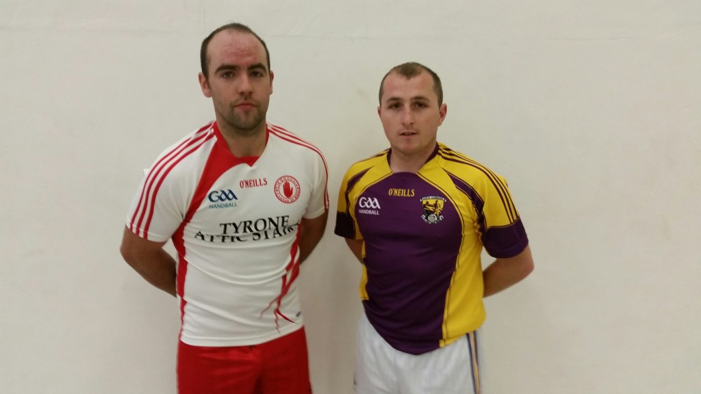 Paul Lambert had defeated the strong Barry Devlin, Tyrone 21-9, 20-21, 21-18 in a rip roaring semi final at St. Mary's a few weeks ago.