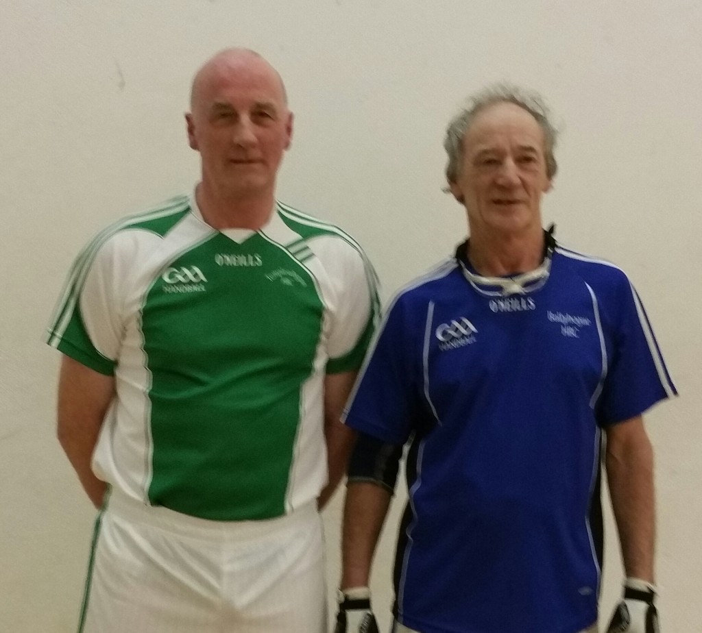 A packed house at Bree were treated to an exciting diamond masters A singles final on Friday night when Tony Breen, Templeudigan edged out Billy Rossiter, Ballyhogue 21-14, 21-16 in a hard fought match. 