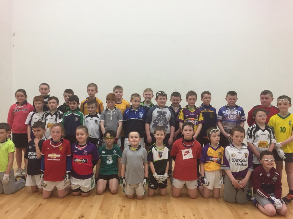 Boys and girls who attended Sunday's blitz at St. Josephs