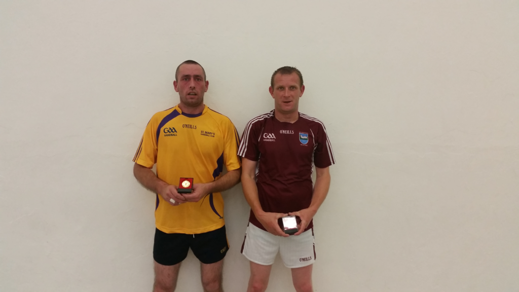 Fintan Furlong, St. Mary's, runner up with James Stanners, St. Martins