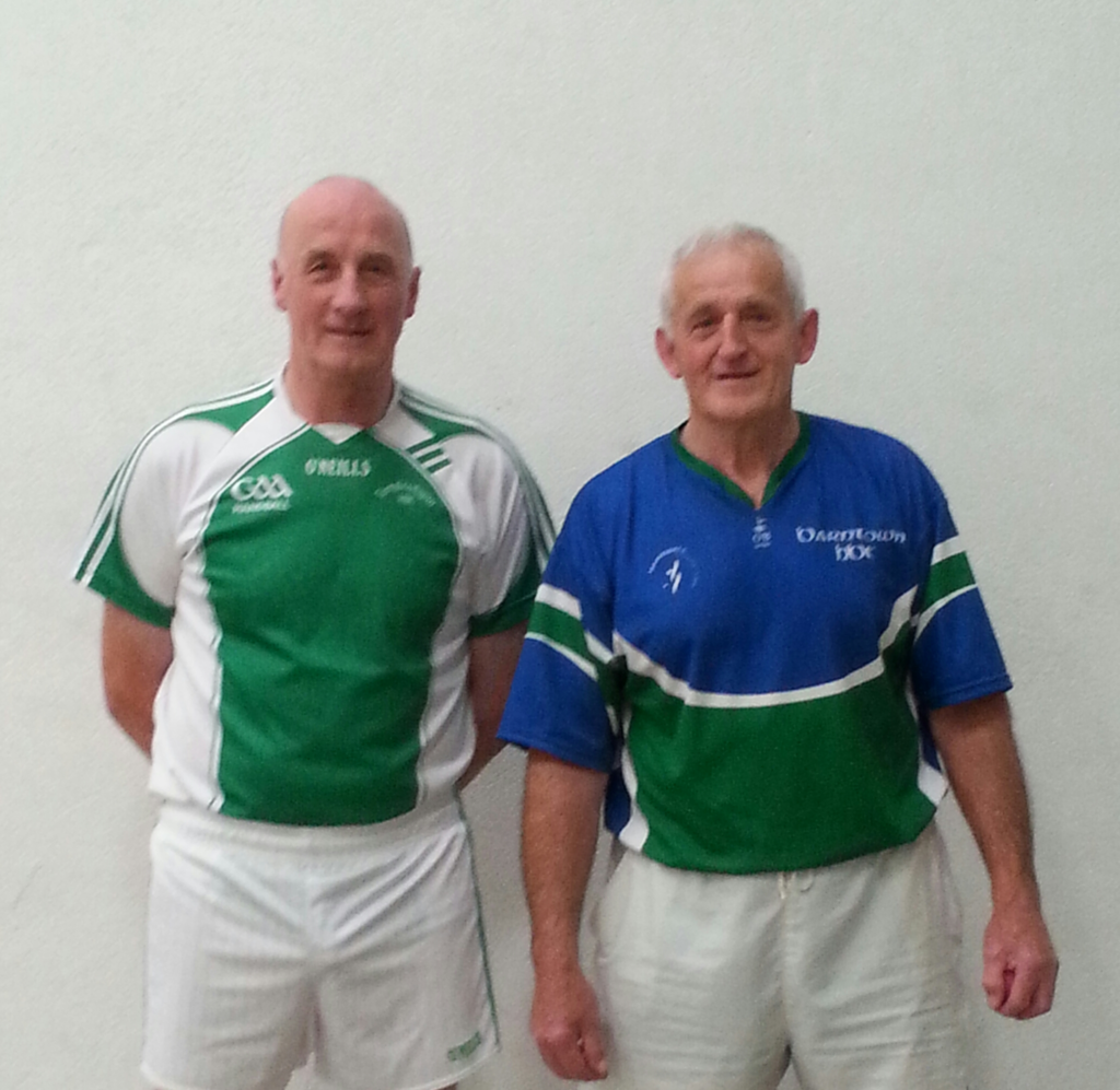 Tony Breen, Templeudigan who defeated Jim Doyle, Barntown 21-3, 21-11 to retain his DMAS title at New Ross
