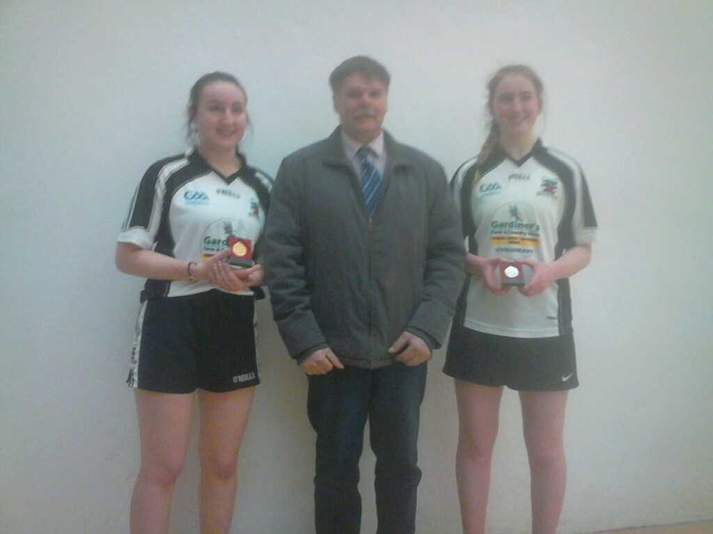 Leanne Boland, Coolgreany who defeated her clubmate Lucia Merrigan 21-9, 21-3 in the county 40x20 junior C singles final